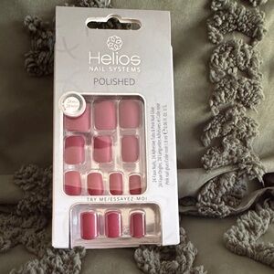 Helios Nail Systems Polished Pink Nail Set
